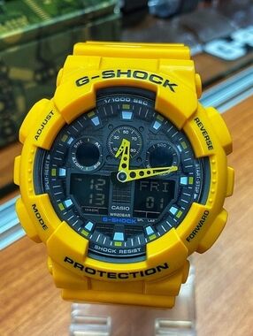 Casio Bumble Bee Triple Gold & Black Premium G-Shock